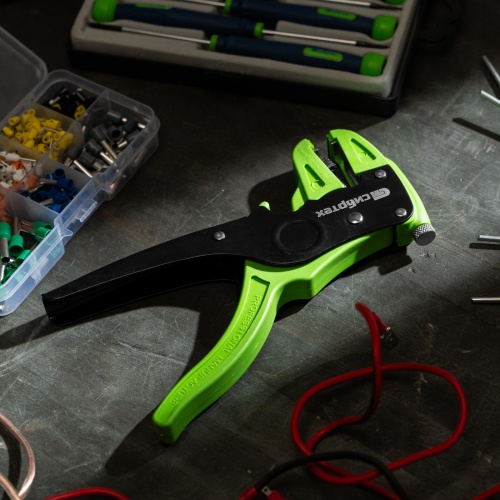 Щипцы для зачистки электропроводов, сечением: 0.2-3.5 мм2, функция обрезания проводов Сибртех фото 10