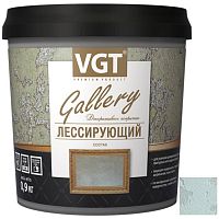 Состав лессирующий VGT Gallery полупрозрачный серебристо-белый 2,2 кг