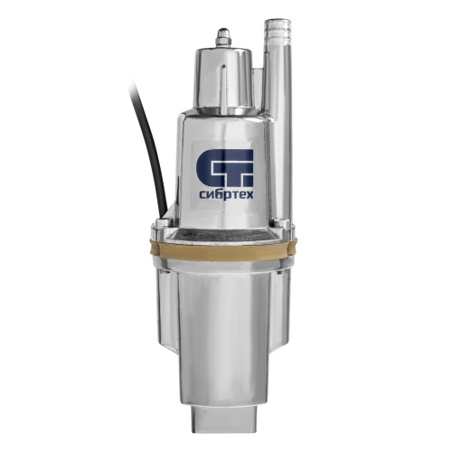 Вибрационный насос СВН300-40, верхний забор, 300 Вт, напор 75 м, 1200 л/ч, кабель 40 м Сибртех фото 3