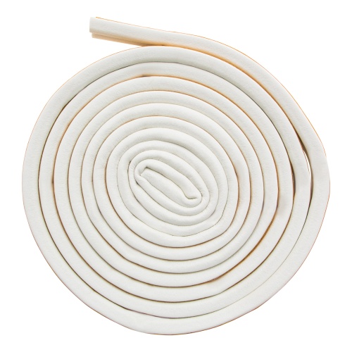 Уплотнитель резиновый, 6 м, профиль "D", белый Сибртех фото 2 Уплотнитель резиновый, 6 м, профиль "D", белый Сибртех фото 2