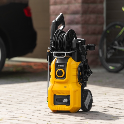 Моечная машина высокого давления R-180iD, 2000 Вт, 180 бар, 420 л/ч, асинх. двиг., бараб.// Denzel фото 27