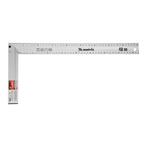 Угольник, 450 мм, алюминиевый, литой Matrix фото 7