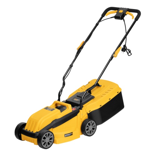 Газонокосилка электрическая GMC-1200, шир.,32см, 1200 Вт, 3 уров., травосб. 30 л Denzel фото 5