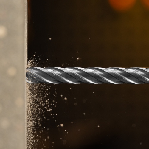 Бур по бетону, цельная крестовая пластина, 12x215 мм, SDS PLUS Denzel фото 9