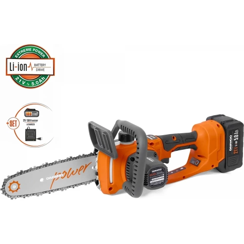 Аккумуляторная пила DAEWOO с акб и зу DACS 2021Li SET фото 3