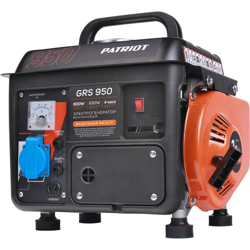 Бензиновый генератор Patriot GRS 950 476102219 фото 3