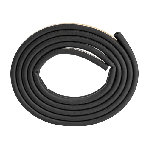 Уплотнитель резиновый 14х12 мм для широких щелей, 6 м, профиль "D", черный Сибртех фото 2 Уплотнитель резиновый 14х12 мм для широких щелей, 6 м, профиль "D", черный Сибртех фото 2
