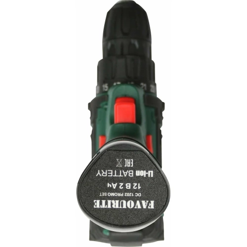 Акк. дрель-шуруповёрт FAVOURITE DC 1202 PROMO SET 12В, 2Ач, 22Нм Li-ion набор 101121202 фото 8 Акк. дрель-шуруповёрт FAVOURITE DC 1202 PROMO SET 12В, 2Ач, 22Нм Li-ion набор 101121202 фото 8