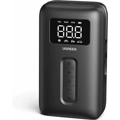 Портативный насос для накачивания шин Ugreen CD259 15951 Portable Tire Inflator. Цвет: черный 15951_ Портативный насос для накачивания шин Ugreen CD259 15951 Portable Tire Inflator. Цвет: черный 15951_