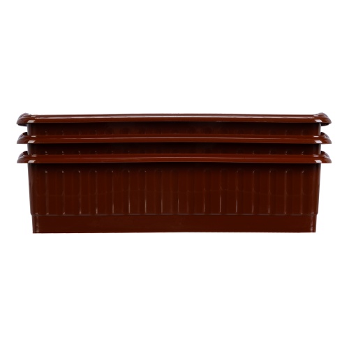 Поддон для рассады 322х166х82 мм, пластиковый, 3 шт, под 8 горшочков 250 мл. Palisad фото 2 Поддон для рассады 322х166х82 мм, пластиковый, 3 шт, под 8 горшочков 250 мл. Palisad фото 2