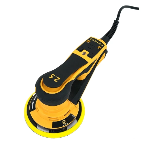 Шлифовальная ручная машинка SCHTAER 220V/50Hz, 350W, эксцентрик 2,5 мм SCH-01-150-2.5 фото 6 Шлифовальная ручная машинка SCHTAER 220V/50Hz, 350W, эксцентрик 2,5 мм SCH-01-150-2.5 фото 6