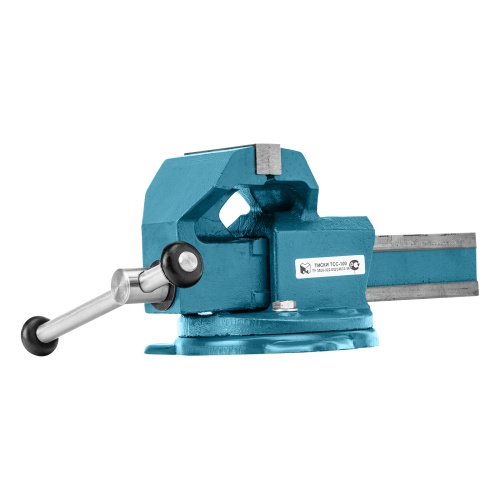 Тиски слесарные, 100 мм, поворотные (Глазов) фото 26