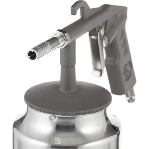 Пескоструйный пневматический пистолет с бачком INTERTOOL PT-0705 фото 5 Пескоструйный пневматический пистолет с бачком INTERTOOL PT-0705 фото 5