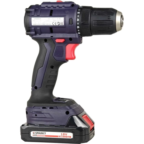 Аккумуляторная дрель-шуруповерт SPARKY BR2 18Li-C HD BL 14000197157 фото 3 Аккумуляторная дрель-шуруповерт SPARKY BR2 18Li-C HD BL 14000197157 фото 3