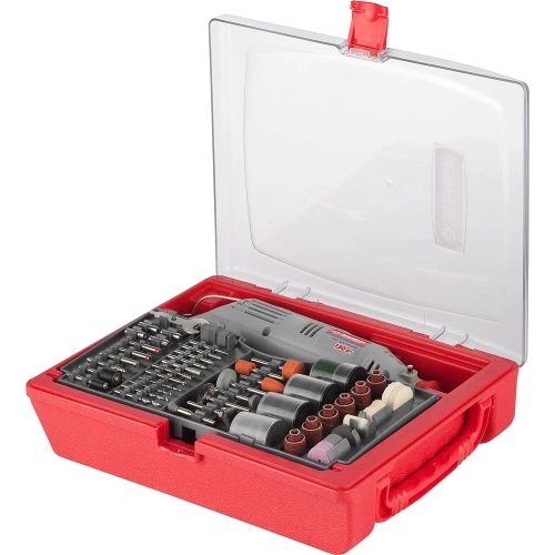 Электрический гравер ЗУБР с набором мини-насадок, 172 предмета ЗГ-130ЭК H172 фото 9