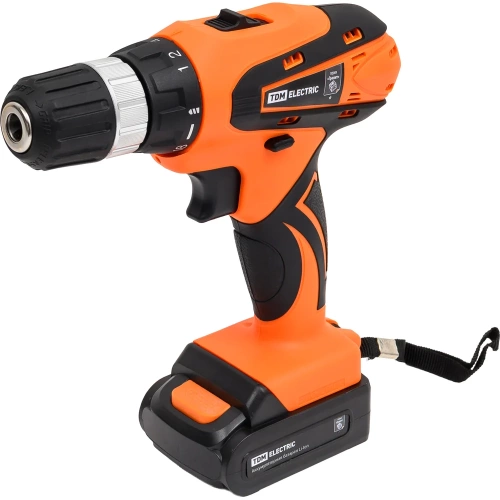 Аккумуляторная дрель-шуруповерт TDM ELECTRIC ДША-12-Л1 ТМ SQ1030-0201