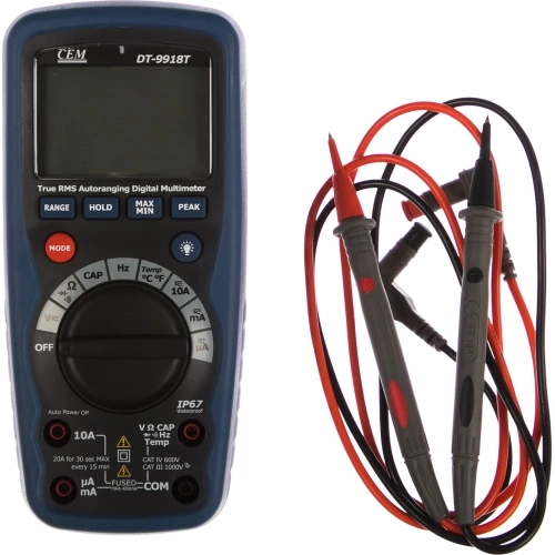 Профессиональный мультиметр СЕМ DT-9918T 481066 фото 6