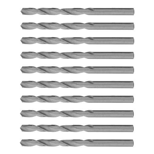 Сверло по металлу, 6 мм, полированное, HSS, 10 шт, цилиндрический хвостовик Matrix