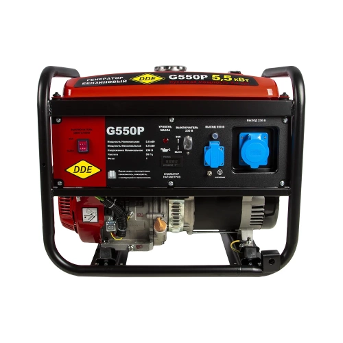 Бензиновый генератор DDE G550P 1ф 5,0/5,5/9,4 кВт бак 25 л дв-ль 13 лc 919-990 фото 4 Бензиновый генератор DDE G550P 1ф 5,0/5,5/9,4 кВт бак 25 л дв-ль 13 лc 919-990 фото 4