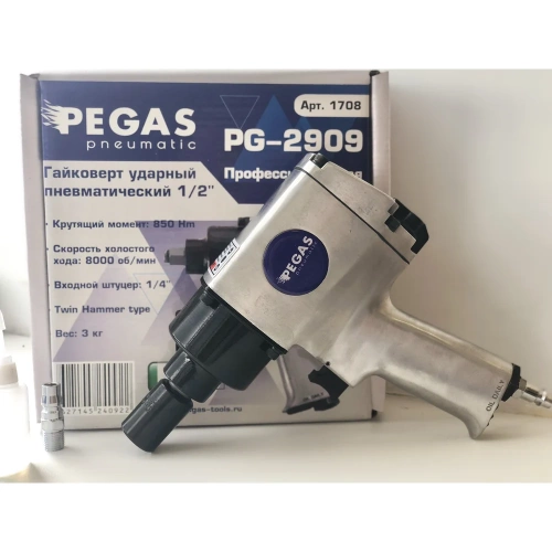 Ударный пневматический гайковерт Pegas pneumatic 1/2 PG-2909 1708 фото 5