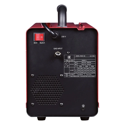 Сварочный полуавтомат инвертор FUBAG IRMIG 180 (с горелкой 250А в комплекте) 41390 фото 6 Сварочный полуавтомат инвертор FUBAG IRMIG 180 (с горелкой 250А в комплекте) 41390 фото 6