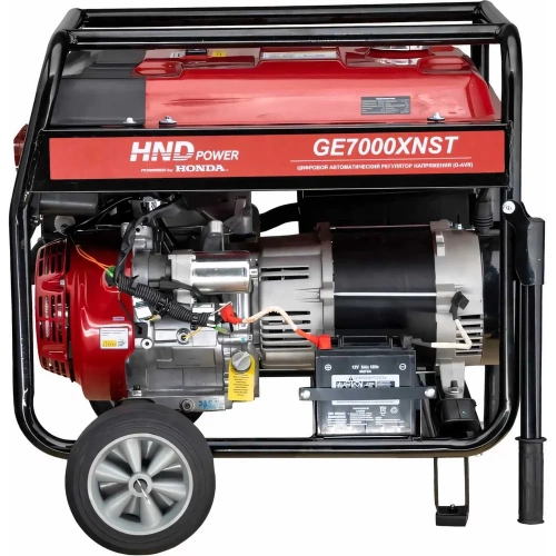 Бензиновый генератор HND GE 7000 XNST с двигателем Honda GE7000XNST фото 5