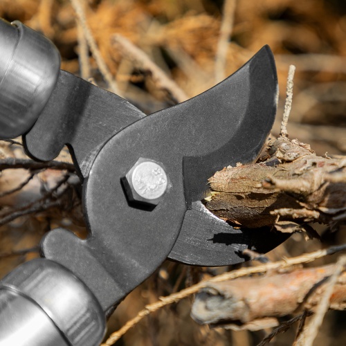 Сучкорез прямого реза, 500 мм, деревянные рукоятки, Горизонт, фото 9