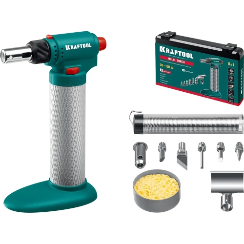 Газовый паяльник KRAFTOOL Multi torch набор 8-в-1 55506-H8 фото 3