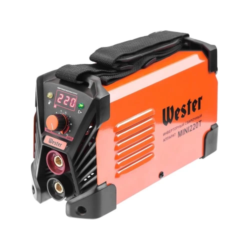 Сварочный инвертор WESTER MINI 220T 30-220A 155В ПВ60% 1.6-5.0мм 439133