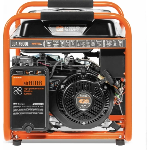 Бензиновый генератор DAEWOO GDA 7500E фото 7