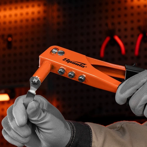 Заклепочник SPARTA 225 мм заклепки 2,4-3,2-4,0-4,8 мм// 40711 фото 8 Заклепочник SPARTA 225 мм заклепки 2,4-3,2-4,0-4,8 мм// 40711 фото 8