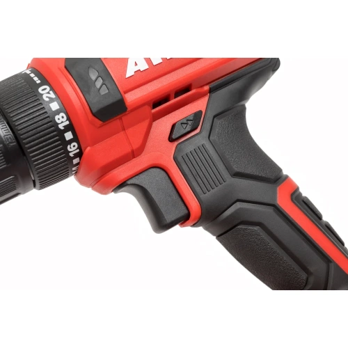 Аккумуляторная дрель-шуруповерт ATLET 18 В, 2 АКБ, 2 Ач, в кейсе CDT218D5 фото 8