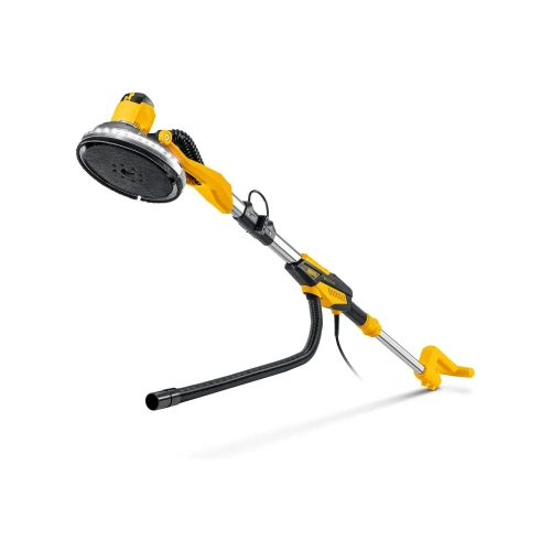 Бесщеточная шлифовальная машина для стен STEHER (жираф), кейс d225 мм, 500 Вт, подсветка DWB-500 Бесщеточная шлифовальная машина для стен STEHER (жираф), кейс d225 мм, 500 Вт, подсветка DWB-500