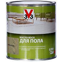 Масло-воск для пола V33 Мореный дуб 0,75 л