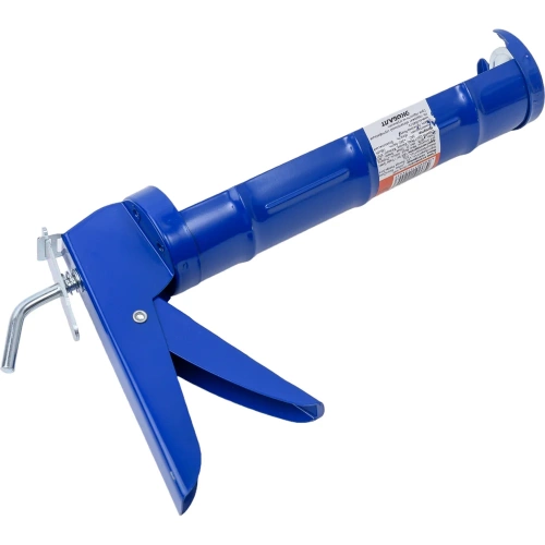 Полукорпусный пистолет для герметиков ZOLDER зубчатый шток, 1/40 С802В фото 3