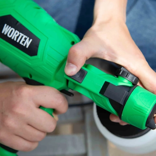 Краскопульт сетевой WORTEN 550Вт, 0,8 л, WS-003 IM КА-90000479 фото 6