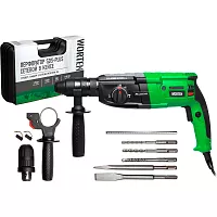 Перфоратор WORTEN SDS-plus сетевой в кейсе, 1150Вт, набор 5 буров  IM КА-90000587