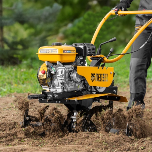 Мотоблок DPT-170S, 7 л.с., ремен.сцеп, фрез 3х4, ШОМ, передачи 2В/1Н Denzel фото 29