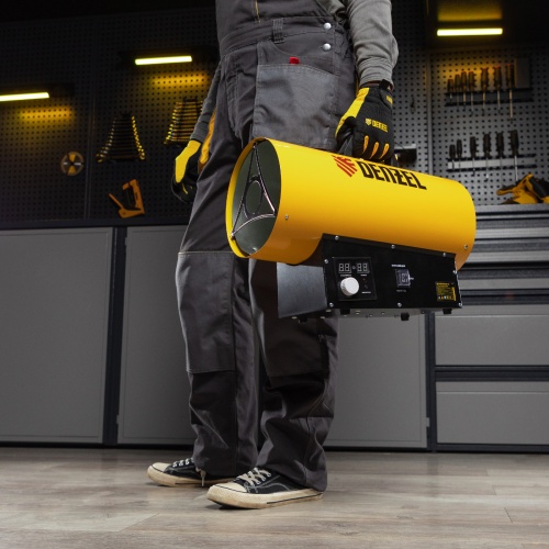 Газовая тепловая пушка GHG-15i, 15 кВт, цифровой термостат, пропан-бутан Denzel фото 19