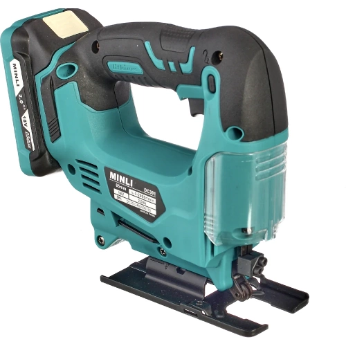 Аккумуляторная лобзиковая пила MINLI 65mm Li-ion 18Vx2 DC301-2.0A фото 4 Аккумуляторная лобзиковая пила MINLI 65mm Li-ion 18Vx2 DC301-2.0A фото 4