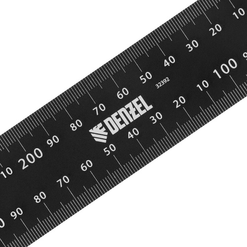Угольник, 200 х 300 мм, алюминиевый, лазерная гравировка Denzel фото 5