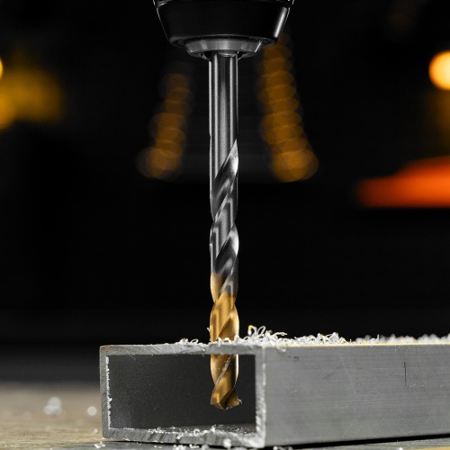 Сверло спиральное по металлу 8,5 x 117 мм, Р6М5, Golden Tip  Denzel фото 10