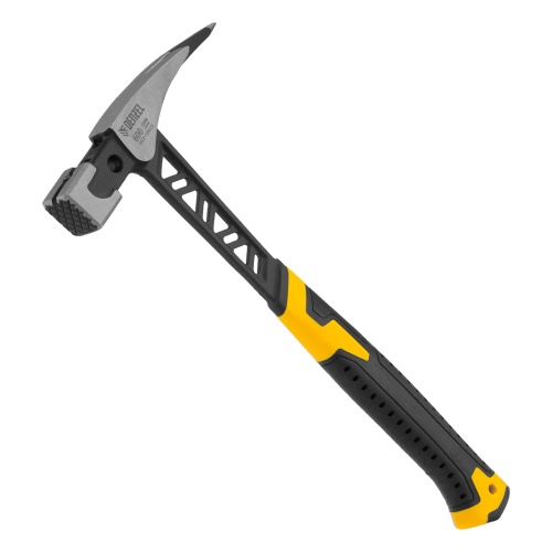 Молоток кровельщика 600 г, цельнокованый, боек с магнитом, двухкомп. обрезин. рук-ка Denzel фото 2 Молоток кровельщика 600 г, цельнокованый, боек с магнитом, двухкомп. обрезин. рук-ка Denzel фото 2