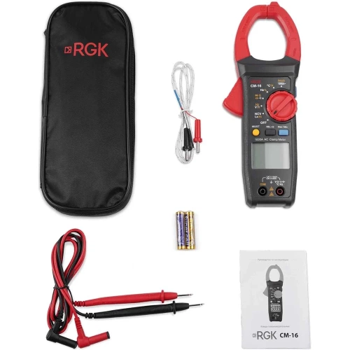 Клещи токоизмерительные RGK CM-16 755122 фото 7 Клещи токоизмерительные RGK CM-16 755122 фото 7