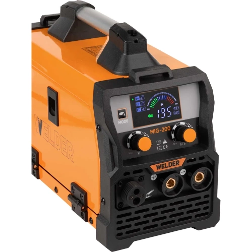 Сварочный аппарат WELDER MIG 5in1 LCD MIG-200-5в1-LCD фото 4 Сварочный аппарат WELDER MIG 5in1 LCD MIG-200-5в1-LCD фото 4