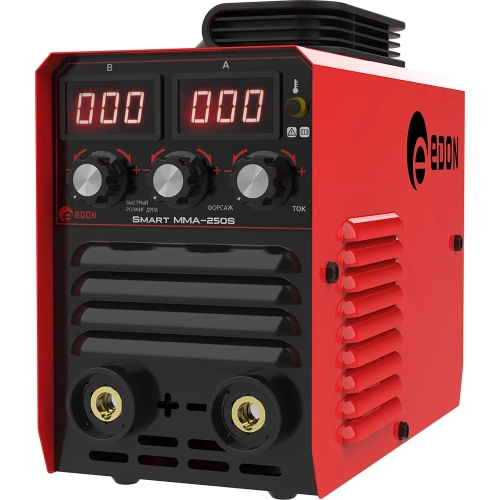 Сварочный аппарат EDON Smart MMA-250S (MMA 20-250A., 2-4мм., два дисплея, регулируемый форсаж и розжиг дуги) 28516 фото 3