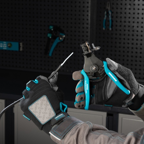 Щипцы для зачистки электропроводов 0.5, 1.0, 1.5, 2.5, 4.0, 8.0 мм/кв (8-22AWG) лезвие SK5 Gross фото 14 Щипцы для зачистки электропроводов 0.5, 1.0, 1.5, 2.5, 4.0, 8.0 мм/кв (8-22AWG) лезвие SK5 Gross фото 14