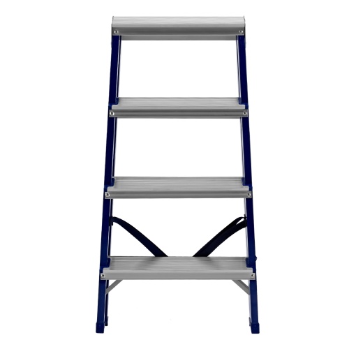 Стремянка двусторонняя 4 ступени, стальная, Сибртех фото 4 Стремянка двусторонняя 4 ступени, стальная, Сибртех фото 4