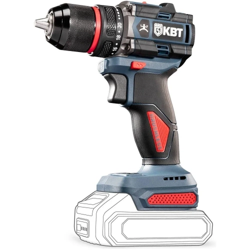 Дрель-шуруповерт КВТ ПРОФИ DB-20-13 без АКБ и ЗУ серия 104534