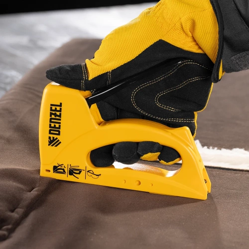 Степлер пластиковый Denzel скобы в комплекте, тип 53, 6-10 мм 40221 фото 10 Степлер пластиковый Denzel скобы в комплекте, тип 53, 6-10 мм 40221 фото 10